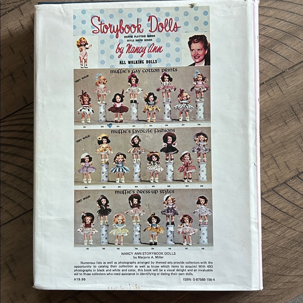 Vintage Nancy Ann Storybook Dolls Hardcover Book with Paper Cover - Picture 7 of 17
